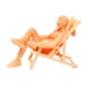 thumbnail image 3 of Figuras De 2x1/64, Muñeco De Personaje Sin Pintar Para Accesorios De Paisaje DIY, Decoración, Hombre Reclinable, 3 of 8