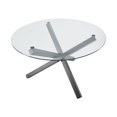 thumbnail image 3 of Home Gear Dining table with Black Metal X-crossed Tripod Base, 3 of 4