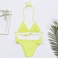 thumbnail image 6 of Bathing Suits for Zipper Long Sleeve 1 Piece Rash Guard Rash Guard Ruffle Swimwear Summer Outdoor Tops Yellow 7-8Y, 6 of 7