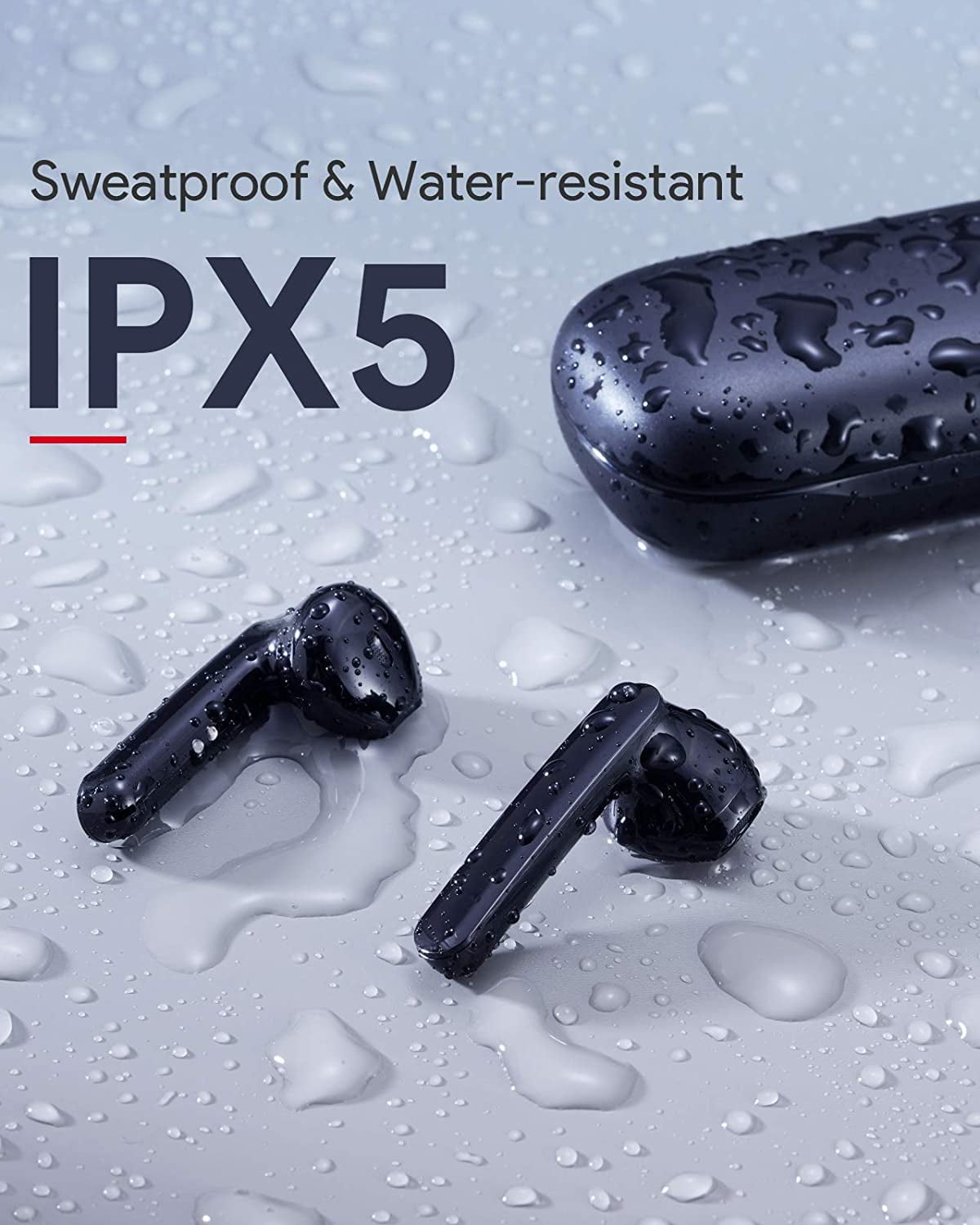 TWS Earphones Wireless Bluetooth for Google Pixel 9/Pro/Pro XL/9a Phones - Earbuds Headphones True Stereo Headset Hands-free Mic