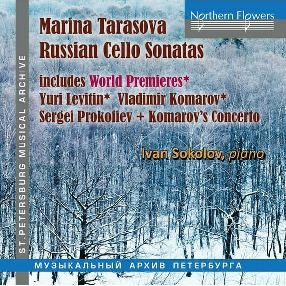 Marina Tarasova - Russian Celloo Sonatas; Prokofiev, Levitin,Komarov - Music & Performance - CD