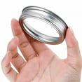 thumbnail image 5 of ACDANC 24Pcs Jar Bands Replacement Regular Mouth Jar Canning Ring Split Type Fits for Mason Jars, 5 of 7