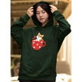 thumbnail image 2 of Corgi Pup In Big Red Mug Hoodie Women -Image by Shutterstock, Female 3X-Large, 2 of 4