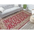 thumbnail image 3 of Rugs America Bardot BS010 Classic Burgundy Transitional Traditional Red Area Rug, 2'5''x8', 3 of 4