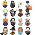 thumbnail image 2 of Bloques de construcción de la serie de películas de terror de Halloween, figuras de acción de Jack, la pirámide de Silent Hill, El Resplandor, juguetes, 2 of 5