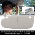 thumbnail image 4 of Unique Bargains Car Sun Visor Left Driver Side fit for Dodge for Ram 1500 2500 3500 2002-2009 1CT11TL2AA, 4 of 7