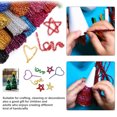 thumbnail image 2 of CHICHUMID 300Pcs Assorted Color Glitter Stick Chenille Craft Supply Twistable Crafting Material, 2 of 4