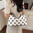 thumbnail image 5 of Polka Dot Tote Bag for Women Bow Tie Hobo Bags for Women Slouchy Tote Purse Large Shoulder Handbag Satchel for Travel Work, 5 of 8