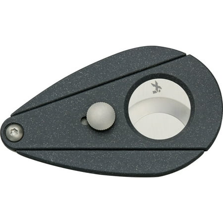 Xikar Xi3 Cutter - Xikar Xi2 Double Blade Cigar Cutter in Granite Silver