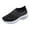 Black, variant on Women's Low Top Basketball Sneaker Backless Sneakers for Women Slip On Black 41