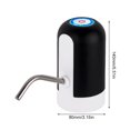 thumbnail image 2 of Bomba de dispensador de agua Bomba de agua eléctrica Alimentación USB Bomba automática de botellas de agua potable Universal para la oficina de cocina en casa, 2 of 6