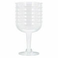 thumbnail image 2 of 6 Pc Clear Disposable Champagne Coupe Glasses Plastic Flute 4oz Wedding Party, 2 of 5