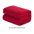 thumbnail image 3 of EazyTech Premium Solid Color Velvet Flannel Blanket Cover, Super Soft Thickened Polyester, 59"x78.74" Bed Throw for All-Season Comfort and Warmth, Home Decor Gift, 3 of 6