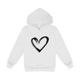 thumbnail image 2 of Teen Girls Sweatshirt Cute Printed Long Sleeves Hoodies with Pocket Casual Crew Neck Fall Winter Pullover Tops Clothes Comfy Jumper School Warm Girl Sweatshirts, 2 of 2