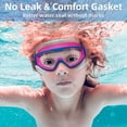 thumbnail image 5 of 2 Pack Goggles for Kids Toddler 3-15, Anti Fog No Leak Clear Swim Goggles for Boys Girls Pool Beach Swimming, 5 of 7