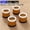 Brown 1L 4pcs, variant on Stackable Furniture Heightening Foot Pads: Table Foot Pads, Tea Table & Cabinet Base Risers, Bed Leg Heightening Pads