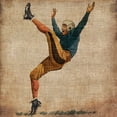 thumbnail image 3 of Marmont Hill "Vintage Football Kick" Painting Print on Wrapped Canvas, 3 of 5