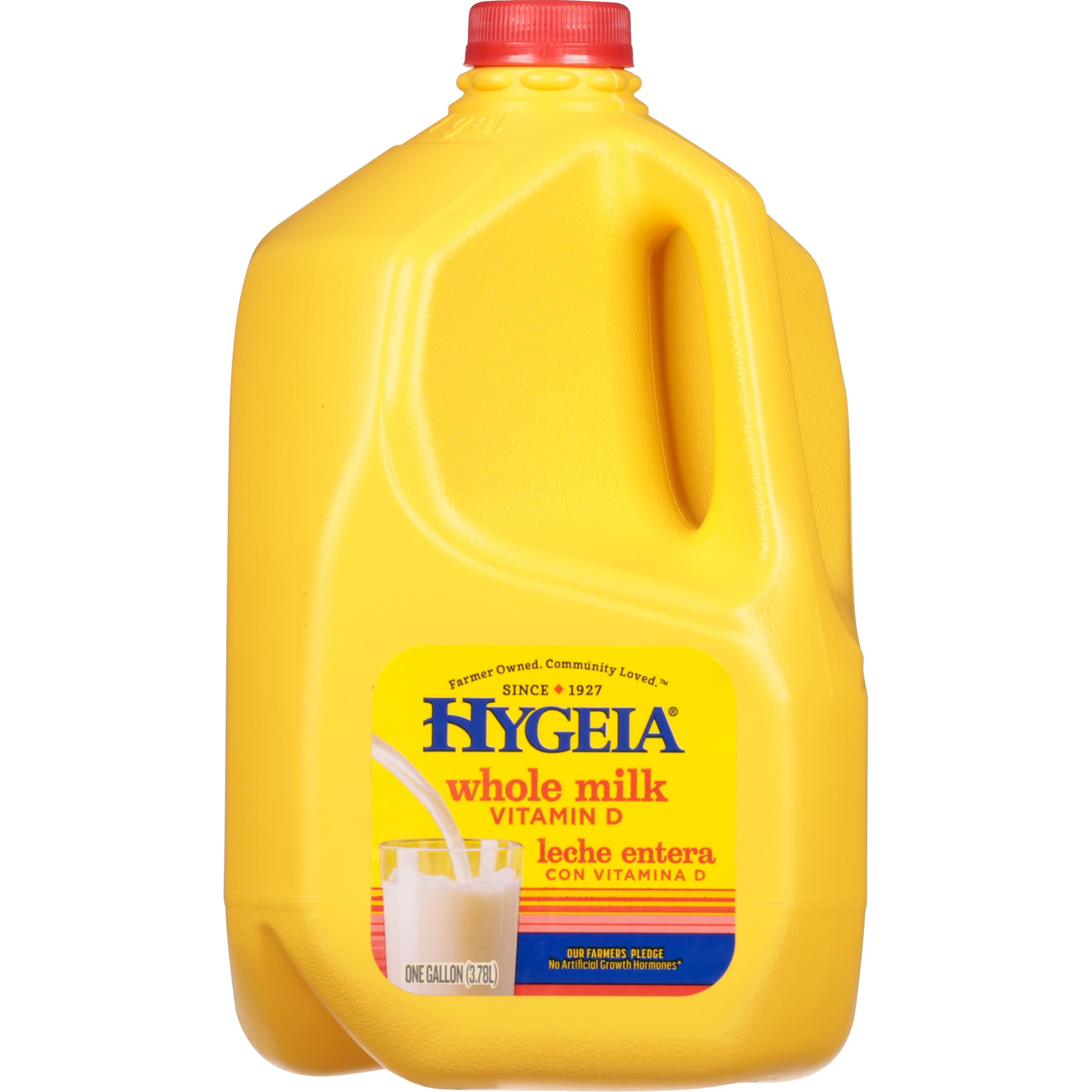 Hygeia Dairy Whole Milk with Vitamin D, Milk Gallon 1 Jug