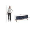 thumbnail image 4 of Rack TV Kappesberg 136 cm Blanco/Azul 3 Puertas, 4 of 9