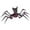 Style B, variant on FVDPWYE Halloween Spider Decoration Figurine Lighted Craft Prop Movable Joints Sculpture Style A
