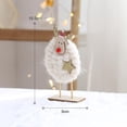 thumbnail image 2 of Felts Sheep Finished Decoration Christmas Tree Doll Decoration Creatives Ins Nordics Style Desktop Decoration 17 Optional Wooden Reindeer Tree Decoration, 2 of 2