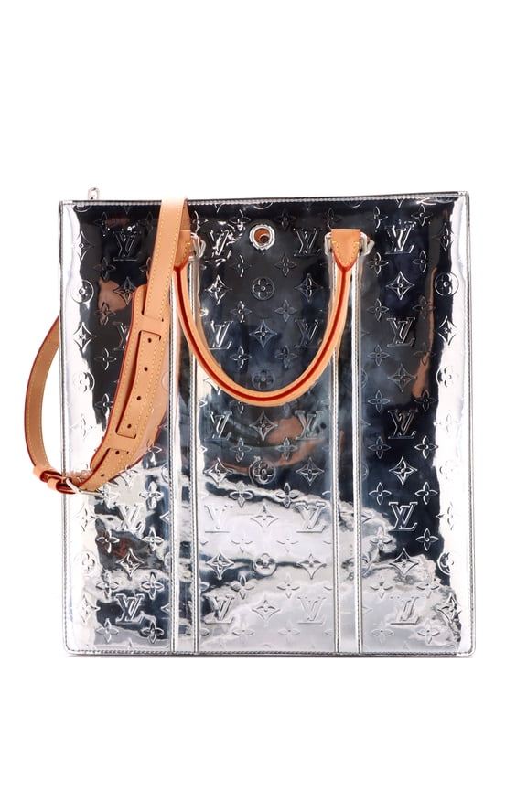 Pre-Owned Sac Plat Bag Monogram Mirror Coated Canvas By Rebag