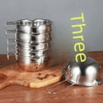 thumbnail image 5 of 304 Stainless Steel Chocolate Melting Pot Wax Melting Pot Wax Melting Pot Water-proof Melting Bowl Baking Utensils Wax Melting Pot - 304 precision polishing payment, 5 of 5
