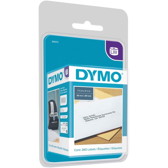 DYMO 3 1/2 x 1 1/8 Inch White SANFORD 30572SANFORD