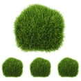 thumbnail image 6 of HONMEET 4pcs Green Foam Artificial Moss Stones for Home Decoration, Craft Accessories, Realistic Design, 2.4x2.4x1.2in, 6 of 8