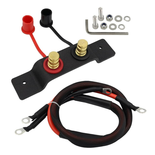ZheElen Remote Battery Terminals Jump Post Starter Boats Car panel for access Battery Terminal