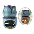 thumbnail image 4 of Ceramic Tealight Candle Holder Oil Burner, Essential Oil Diffuser Furnace Home, 4 of 8
