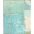 thumbnail image 3 of Nicoll, Suzanne 12x14 Black Modern Framed Museum Art Print Titled - Coastal Blues No. 2, 3 of 5