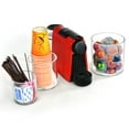 thumbnail image 3 of 4", 5", 6" Dia. Deluxe Clear Acrylic Cylinder Bin Set for Counter, 3 of 6