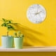 thumbnail image 3 of 2X Reloj de Pared de MáRmol Mudo de Cuarzo AnalóGico 3D Reloj de Pared Redondo Impreso DecoracióN Creativa para el Hogar, 3 of 5