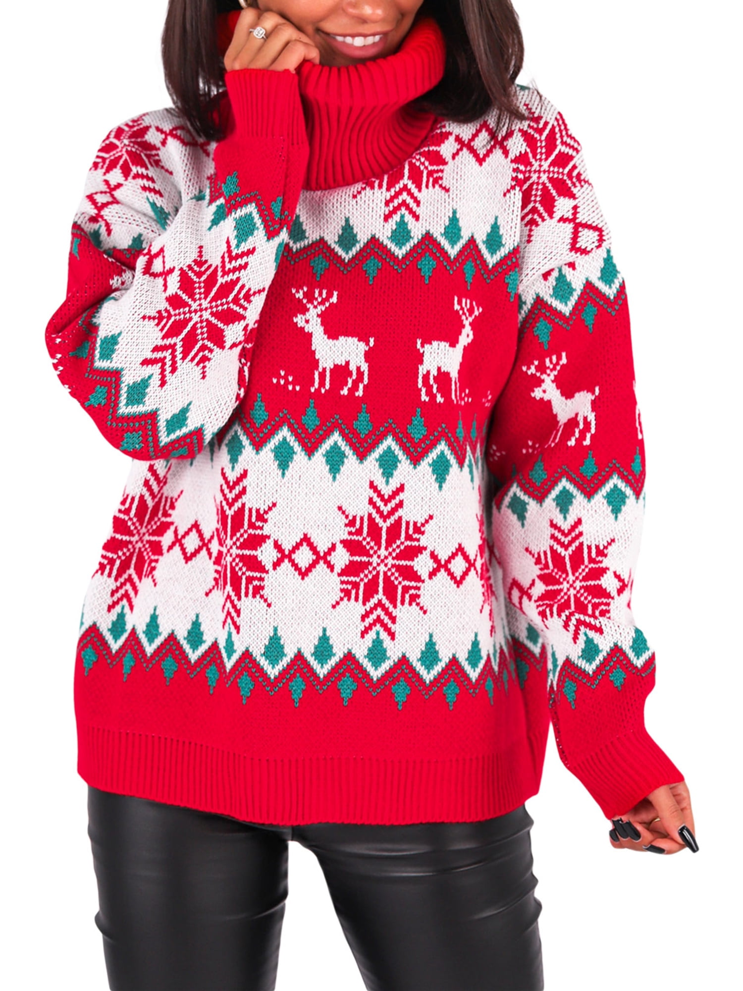 Womens Ugly Christmas Sweater 