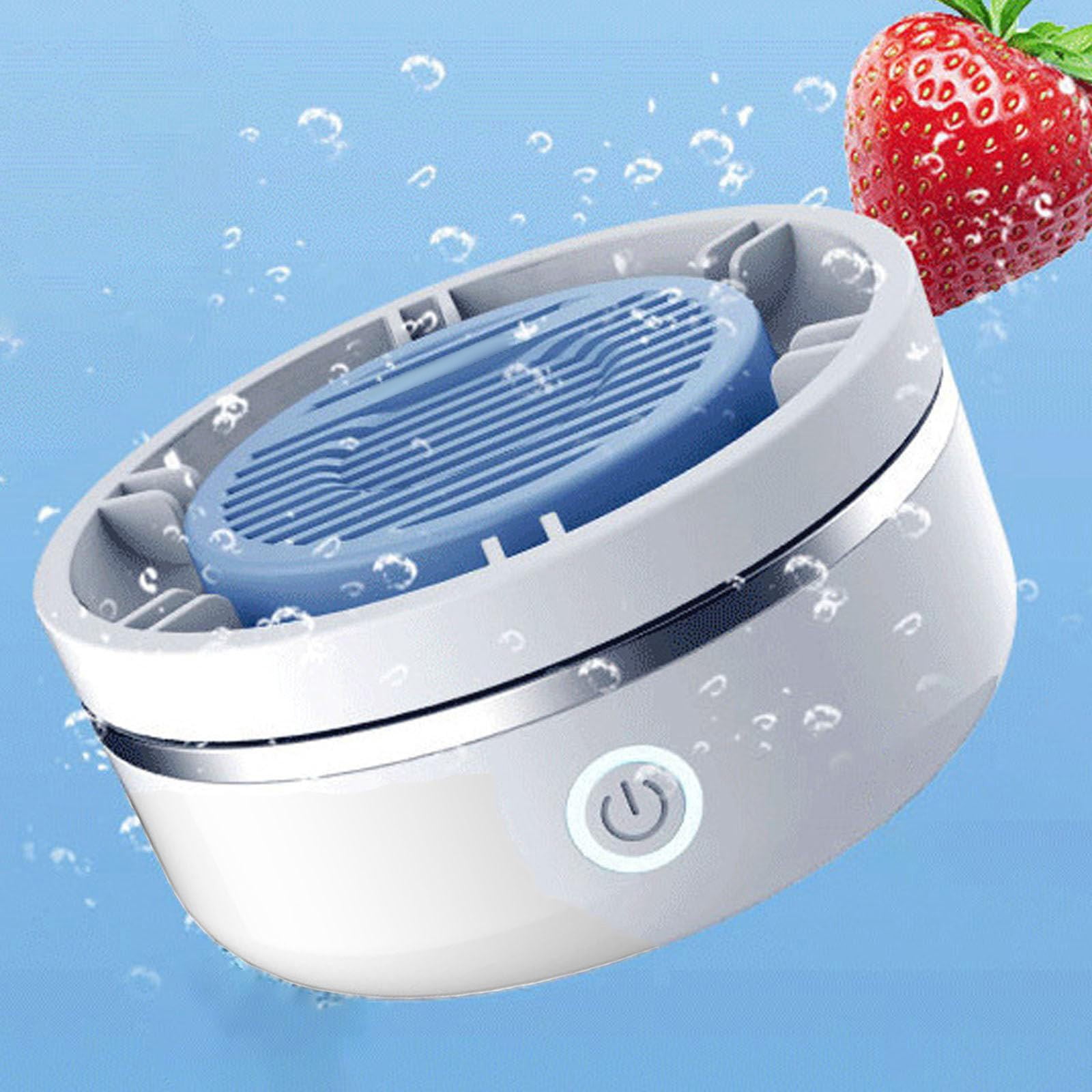 Kitchen Cleaner Spray,Fruit Vegetable Washing Machine, Portable Ultrasonic Produce Cleaner, Usb Rechargeable Fruit Veggie Washer For Home Kitchen Outdoor