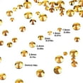 thumbnail image 4 of Crystal Bottoming Rhinestone Manicure Resin Glass Nail Art Tool Rhinestone DIY Nail Art Accessories, Gold, 4 of 8