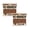 C, variant on Natural Eyebrow Powder Makeup Set - 2 Tone Eyebrow Shaping Kit with Brushes, Long-Lasting, Water-Resistant, Sweatproof, Soft Natural Finish, Compact Mirror Included, Daily Use, Holiday Gift 1PC*1