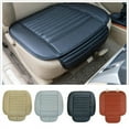 thumbnail image 2 of Fashion Creative Universal PU Leather Car Front Seat Cushion Protector Pad Driver Mat, 2 of 4
