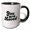 Black/White, variant on 3drose, Motivational Quote You Are Loved Typography, 11oz Mug