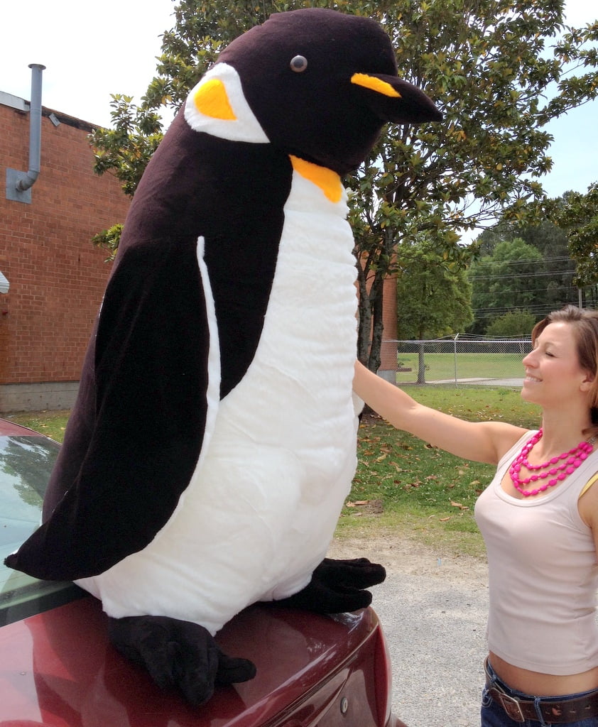 massive penguin teddy