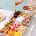 thumbnail image 3 of Snack Fruit Tray, Lid Divided Serving Tray  for Desserts, 3 of 7