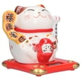 thumbnail image 1 of Wealth Cat, Fortune Cat Table Ornament Unique Shapes  For Restaurants For Stores For Shops, 1 of 8