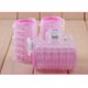 thumbnail image 4 of EeaseMX 9 rulos para el cabello autoadhesivos para peinar (1 juego/3 unidades, grandes, rosa), 4 of 8