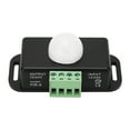 thumbnail image 2 of PIR Sensor, Easy Installation 6A 12-24V Body Sensing Switch  for Corridors Black, 2 of 7