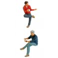 thumbnail image 1 of 2 Piezas 1/64 Personas Miniatura Callejera S, 1 of 9