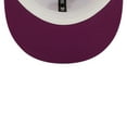 thumbnail image 5 of Men's New Era White/Purple Athletics 30th Season Grape Lolli 59FIFTY Fitted Hat, 5 of 6