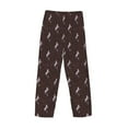 thumbnail image 5 of Xecao Leopard Print Men's Straight Lounge Pajama Pants: The Ultimate in Comfortable Sleepwear, 5 of 9