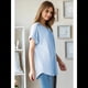 thumbnail image 4 of Blusas de Corta para Mujer Azul L, 4 of 6