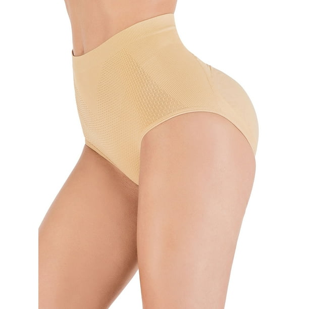 Buy Sensual Lady Women's Butt Lifter Padded Panties, Butt Hip Enhancer Padded  Underwear Push Up Panties, Removable Sponge Pads